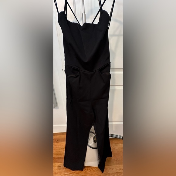 Reformation Linen Jumpsuit, size 4, Black, NWOT - Picture 4 of 7